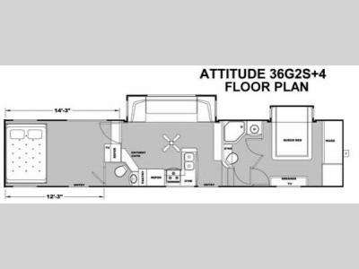 Floorplan - 2014 Eclipse Attitude Garage Models 36G2S