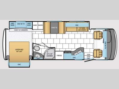 Floorplan - 2014 Newmar Bay Star 2903