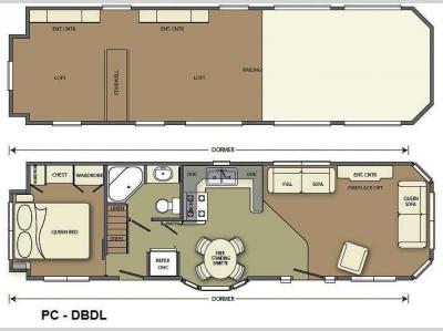 Floorplan - 2014 Dutchmen RV Breckenridge Perfect Cottage PC DBDL