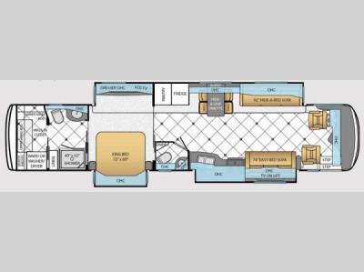 Floorplan - 2014 Newmar Dutch Star 4364