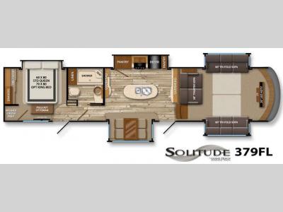 Floorplan - 2014 Grand Design Solitude 379FL