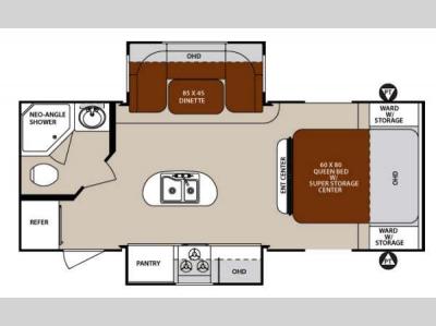 Floorplan - 2014 Forest River RV Surveyor Cadet SC 226RBDS