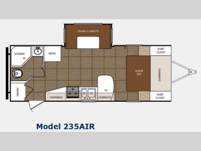 Floorplan - 2014 Prime Time Manufacturing Tracer 235AIR