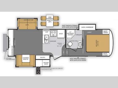 Floorplan - 2014 Forest River RV Wildcat Maxx 293REX