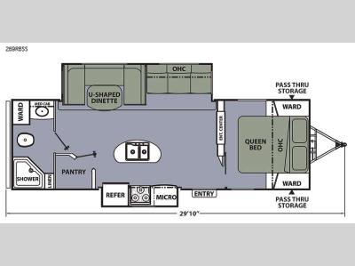 Floorplan - 2015 Coachmen RV Apex Ultra-Lite 269RBSS