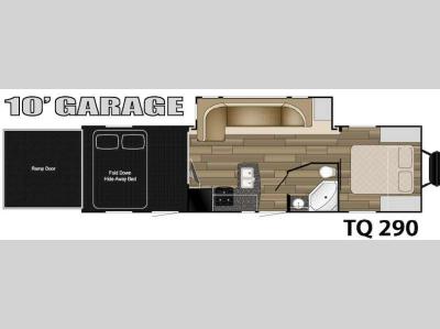 Floorplan - 2015 Heartland Torque TQ 290