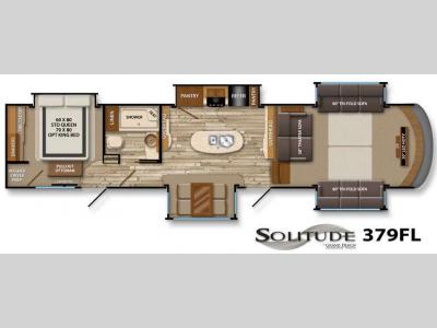 Floorplan - 2015 Grand Design Solitude 379FL