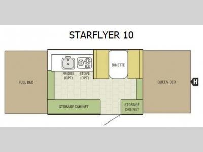 Floorplan - 2015 Starcraft Starflyer Starflyer 10