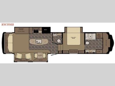 Floorplan - 2015 Redwood RV Redwood 39MB