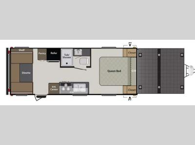 Floorplan - 2015 Keystone RV Springdale 211SRTWE