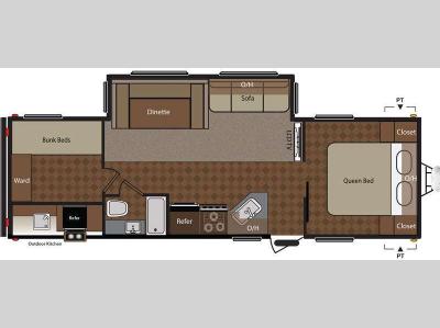 Floorplan - 2015 Keystone RV Springdale 294BHSSRWE