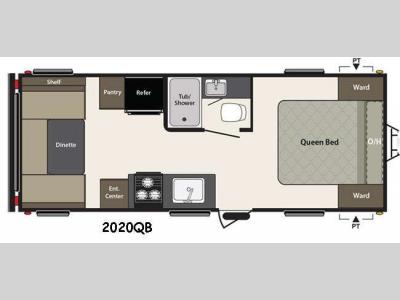 Floorplan - 2015 Keystone RV Summerland 2020QB