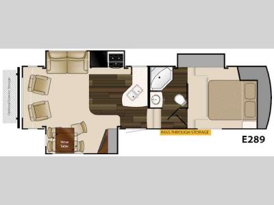 Floorplan - 2015 Heartland ElkRidge Xtreme Light E289