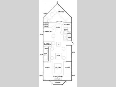 Floorplan - 2015 Ice Castle Fish Houses Ice Fish Houses Northern Trails