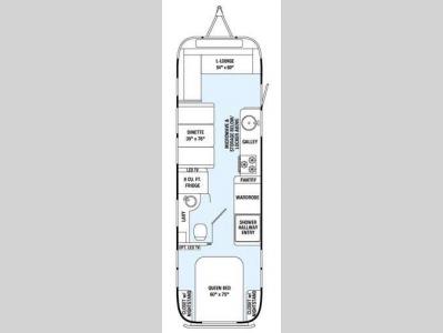 Floorplan - 2015 Airstream RV International Serenity 30