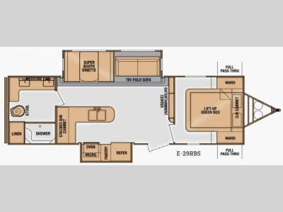 Floorplan - 2014 Cruiser Enterra E-29RBS