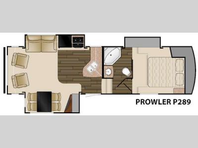 Floorplan - 2015 Heartland Prowler P289