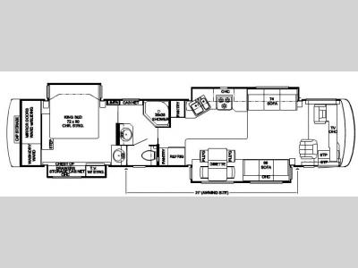 Floorplan - 2007 Newmar Dutch Star DSDP 4324