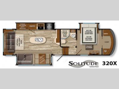 Floorplan - 2015 Grand Design Solitude 320X