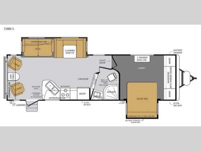 Floorplan - 2015 Forest River RV Wildcat Maxx 28RLS