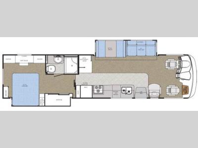 Floorplan - 2006 Gulf Stream RV Sun Voyager 8368