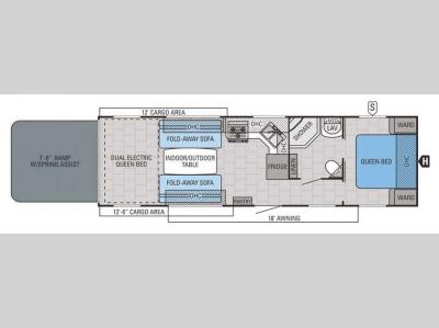 Floorplan - 2015 Jayco Octane T31B