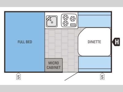 Floorplan - 2015 Jayco Jay Series Sport Hardwall 12H