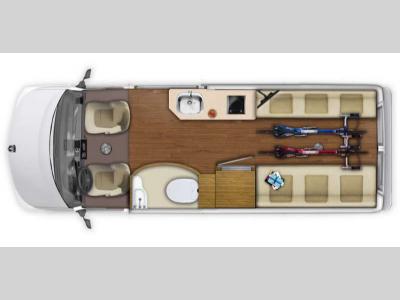 Floorplan - 2015 Roadtrek Zion Zion