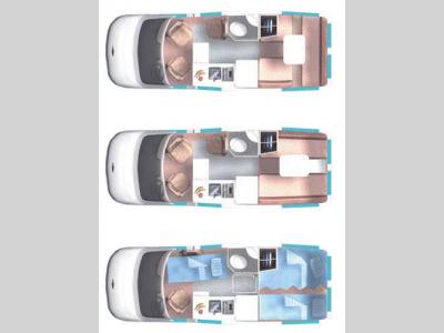 Floorplan - 2015 Roadtrek Popular 210-Popular