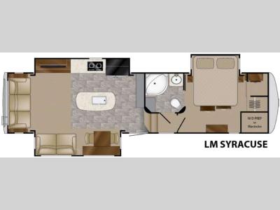 Floorplan - 2016 Heartland Landmark 365 Syracuse