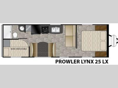 Floorplan - 2016 Heartland Prowler Lynx 25 LX