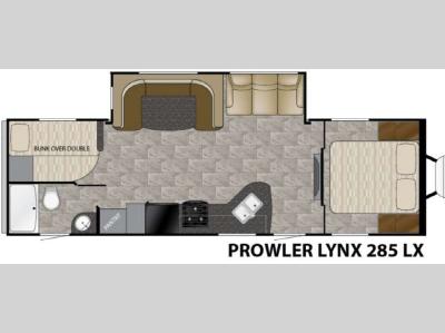 Floorplan - 2016 Heartland Prowler Lynx 285 LX