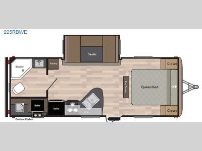 Floorplan - 2016 Keystone RV Springdale 225RBWE