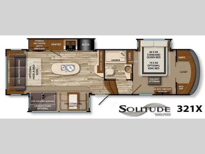 Floorplan - 2016 Grand Design Solitude 321X