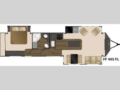 Floorplan - 2016 Heartland Fairfield 405FL