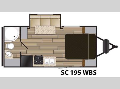 Floorplan - 2016 Cruiser Shadow S-195WBS