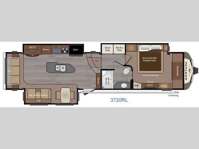Floorplan - 2016 Keystone RV Montana 3720 RL