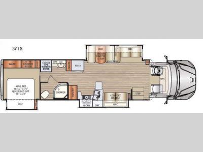 Floorplan - 2016 Dynamax DX3 37TS