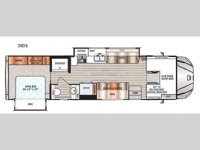 Floorplan - 2016 Dynamax FORCE 35DS