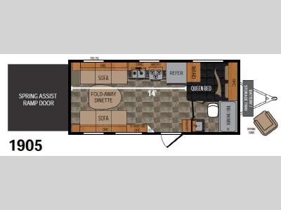 Floorplan - 2016 Dutchmen RV Rubicon 1905