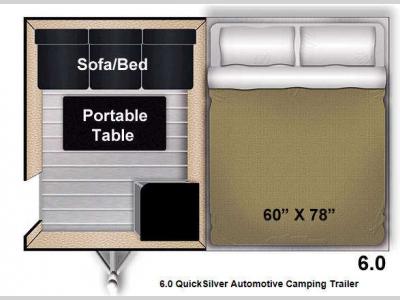 Floorplan - 2015 Livin Lite Quicksilver 6.0