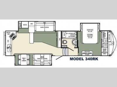 Floorplan - 2016 Palomino Columbus F340RK