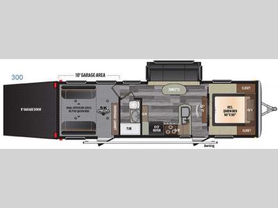 Floorplan - 2016 Keystone RV Impact 300