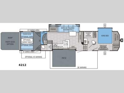 Floorplan - 2016 Jayco Seismic 4212