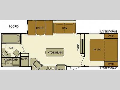 Floorplan - 2016 Skyline Layton Javelin 285RB