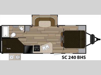 Floorplan - 2016 Cruiser Shadow S-240BHS