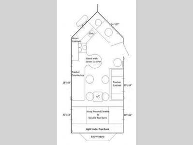 Floorplan - 2016 Ice Castle Fish Houses Black Ice