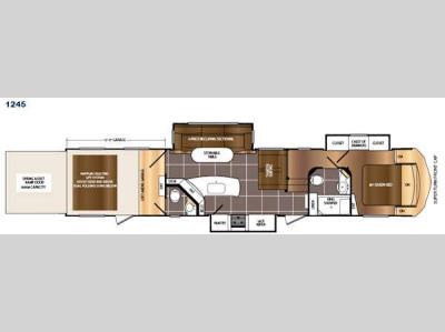 Floorplan - 2016 Prime Time RV Spartan 1245