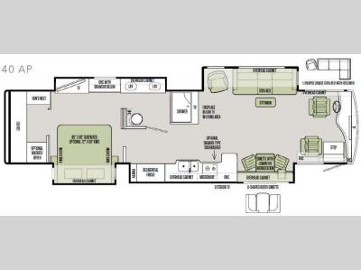 Floorplan - 2016 Tiffin Motorhomes Allegro Bus 40 AP