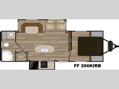 Floorplan - 2016 Cruiser Signature Edition F-266KIRB